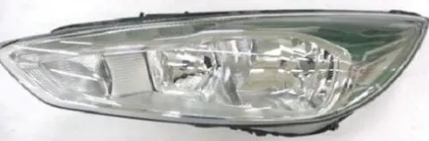Phare Optique avant gauche à LED pour FORD FOCUS III phase 2 2014-2018, H7+H1, corps chromé, Neuf