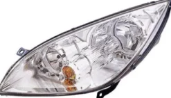 Phare Optique avant gauche pour MITSUBISHI COLT 2004-2008, H7+H7, Neuf