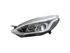 Phare Optique avant gauche pour FORD FIESTA VII ph.1 2017-2021, H7+H1, avec feu diurne à LED, Neuf