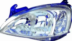 Phare Optique avant gauche pour OPEL CORSA C phase 1, 2002-2003 H7+H7, électrique, (type Valeo)