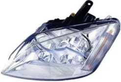 Phare Optique avant gauche pour FORD FOCUS C-MAX 1 phase 1, 2004-2007, H7+H1, Neuf