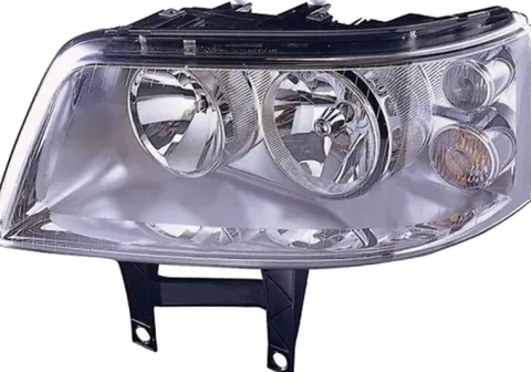 Phare Optique avant gauche pour VOLKSWAGEN TRANSPORTER T5, 2003-2009, H1+H7, Neuf