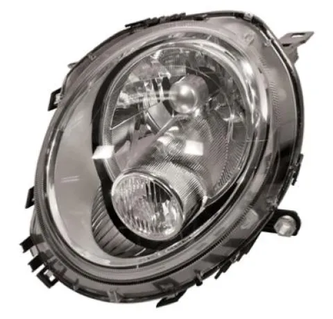 Phare optique avant gauche pour MINI R56 de 2006 à 2010, ONE/COOPER, H4, blanc, Neuf