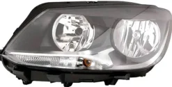 Phare Optique avant gauche pour VOLKSWAGEN TOURAN I ph.3 2010-2015, H7+H15, Neuf