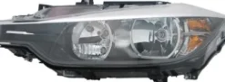 Phare optique avant gauche pour BMW Serie 3 F30, 2012-2014, H7+H7, Neuf
