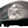 Phare Optique avant gauche pour FIAT PUNTO III depuis 2012 >, H4, avec moteur, fond noir, Neuf