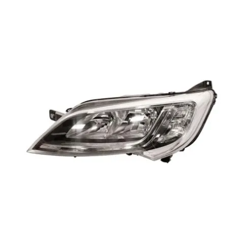 Phare Optique avant gauche pour PEUGEOT BOXER II phase 2 depuis 2014, chromé, H7+H7, moteur, Neuf
