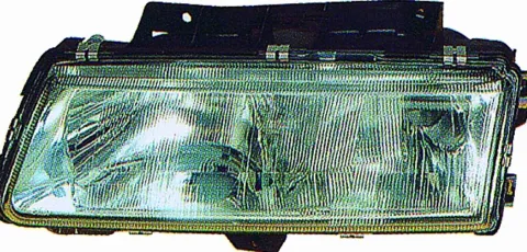Phare Optique avant gauche pour CITROËN XANTIA ph. 1 1993-1997, H1+H1, Neuf
