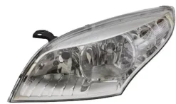 Phare Optique avant gauche pour RENAULT MEGANE III phase 1 2008-2012, H7+H7 fond chromé