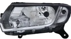 Phare Optique avant gauche pour DACIA SANDERO II STEPWAY, 2012-2016, H4, manuel, Neuf
