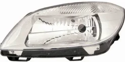 Phare Optique avant gauche pour SKODA FABIA II ph. 2 2010-2014, H4, Neuf