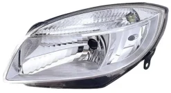 Phare Optique avant gauche pour SKODA FABIA II ph. 1 2007-2010, H4, Neuf