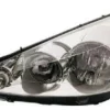 Phare Optique avant gauche pour PEUGEOT 206 Plus (206+) 2009-2013, H7+H1, Neuf