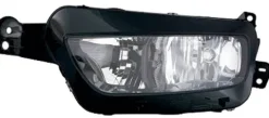 Phare Optique avant gauche pour CITROËN C4 PICASSO II phase 1, 2013-2016, H7+H7, fond noir, Neuf