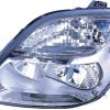 Phare Optique avant gauche pour RENAULT SCENIC I phase 2, 1999-2003, H7+H1, fond chromé, Neuf