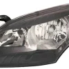 Phare Optique avant gauche pour RENAULT MEGANE III phase 1, 2008-2012, H7+H7, électrique, fond noir