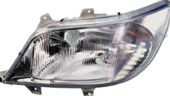 Phare Optique avant gauche pour MERCEDES SPRINTER I (W901-W905), 2000-2002, H7+H1, électrique, Neuf