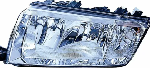 Phare Optique avant gauche pour SKODA FABIA I ph. 2 2004-2007, H7+H3, Neuf