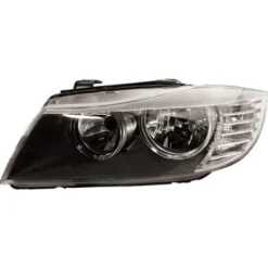 Phare Optique avant gauche pour BMW série 3 E90-E91 2008-2012, H7+H7, Neuf