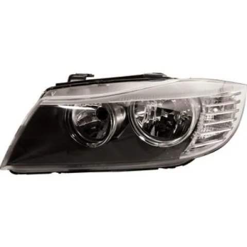 Phare Optique avant gauche pour BMW série 3 E90-E91 2008-2012, H7+H7, Neuf