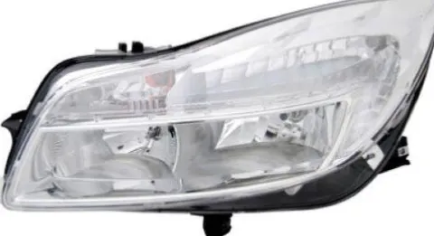 Phare optique avant gauche électrique pour OPEL INSIGNIA I phase 1, 2009-2013, H7+H1, avec moteur, Neuf