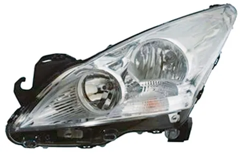 Phare Optique avant gauche pour PEUGEOT 5008 I 2009-2016, H7+H7, Neuf