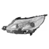 Phare optique avant gauche à LED H7/H7 pour PEUGEOT 2008 Phase 1, 2013-2016, Neuf