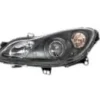 Phare Optique avant gauche électrique pour SMART FORTWO 2007-2011, H7+H7, avec moteur, fond noir, Neuf