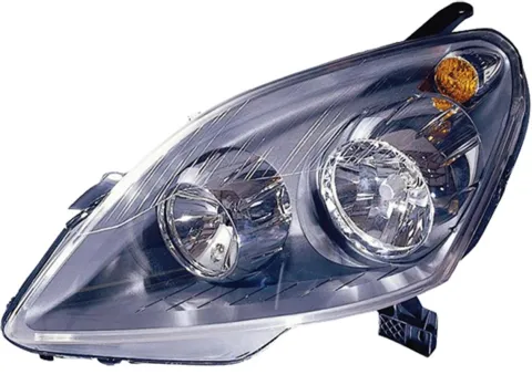 Phare Optique avant gauche pour OPEL ZAFIRA B ph. 1 2005-2008, H7+H1, Neuf