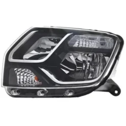 Phare Optique avant gauche pour DACIA DUSTER I phase 2, 2013-2017, H1+H7, avec feu de jour, Neuf