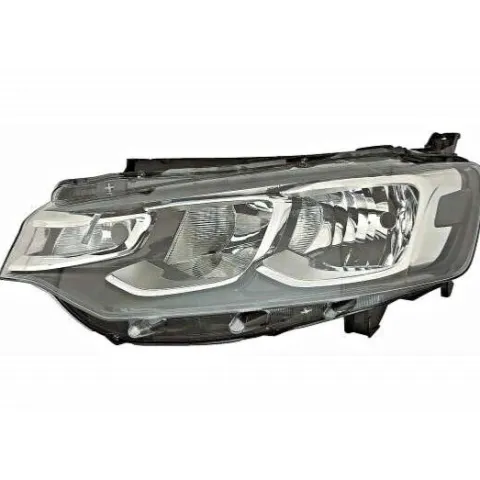 Phare optique avant gauche électrique pour CITROËN C-ELYSEE depuis 2017, H7+H1+W5W+PY21W, Neuf