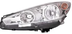 Phare Optique avant gauche pour PEUGEOT 308 I phase 2, 2011-2013, H7+H1, Neuf