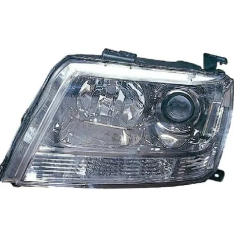 Phare optique avant gauche pour SUZUKI GRAND VITARA, 2009-2012, HB3+H7, Mod. 5 portes, Neuf