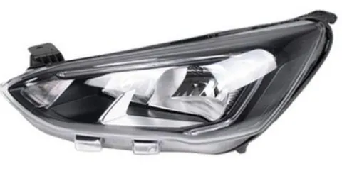 Phare optique avant gauche pour FORD FOCUS IV phase 1 2018-2021, H7+H1+PY21W, feu du jour à LED, corps noir, Neuf