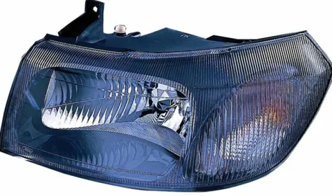 Phare Optique avant gauche pour FORD TRANSIT Mk6, 2000-2006, noir, H4, Neuf