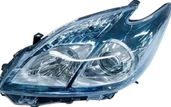 Phare Optique avant gauche pour TOYOTA PRIUS 2011-2015, H11+HB3, Corps Azure, Mod. Plug in, Neuf