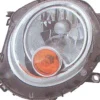 Phare optique avant gauche pour MINI R56 de 2006 à 2010, ONE/COOPER, H4, orange, Neuf