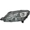 Phare optique avant gauche à LED H7/H7 pour PEUGEOT 2008 Phase 2, 2016-2019, corps noir, neuf