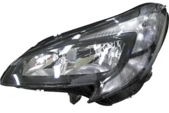 Phare Optique avant gauche pour OPEL CORSA E 2015-2019, H7+H7, Neuf
