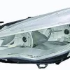 Phare Optique avant gauche pour OPEL ASTRA J 2010-2012, H7+H7, électrique, Corps chromé