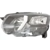 Phare Optique avant gauche pour PEUGEOT PARTNER III ph.1 2018-2024, H7+H1+PY21W+W21, avec moteur, Neuf