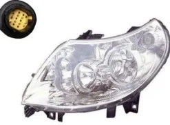 Phare Optique avant gauche pour CITROËN JUMPER II phase 1, 2006-2014, H7+H1, Neuf