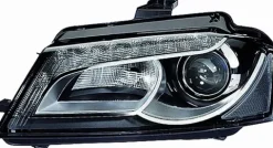 Phare Optique avant gauche pour AUDI A3 II ph.3 (3 portes) 2008-2012, BI-XENON D3S, fond noire, Neuf