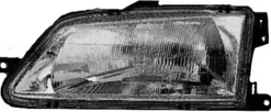 Phare Optique avant gauche pour PEUGEOT 306 ph. 1 1993-1997, H4, Neuf