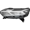 Phare Optique avant gauche électrique pour DACIA JOGGER depuis 2021, H7+PY21W, avec feu diurne à LED, profils chromés Neuf