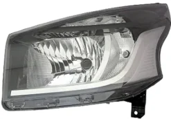 Phare Optique avant gauche pour RENAULT TRAFIC III phase 1 2014-2019, H4, feu diurne, Neuf