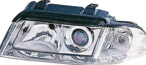 Phare Optique avant gauche pour AUDI A4 I ph. 2 1999-2000, H7+H7, Neuf