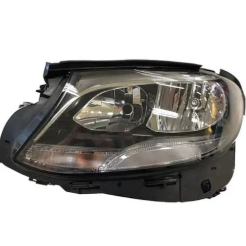 Phare optique avant gauche à LED pour MERCEDES CLASSE E 2016-2020 (W213), H7, corps noir, Neuf