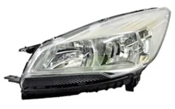 Phare Optique avant gauche pour FORD KUGA II ph. 1 2013-2016, H7+H15, fond chromé, Neuf