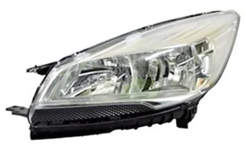 Phare Optique avant gauche pour FORD KUGA II ph. 1 2013-2016, H7+H15, fond chromé, Neuf